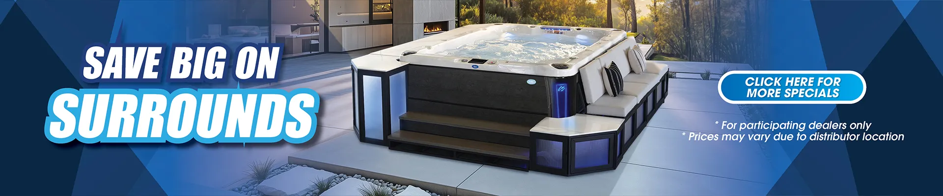 Calspas hot tub being used in a family setting - France