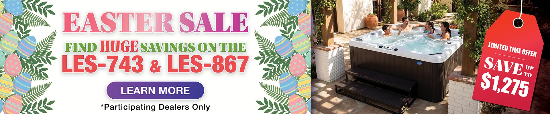 Calspas hot tub being used in a family setting - France