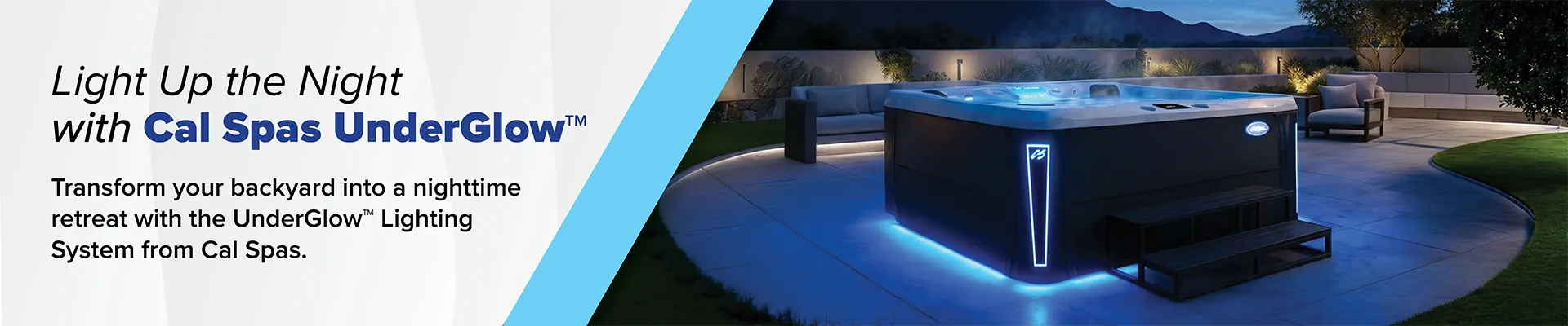 Calspas hot tub being used in a family setting - France